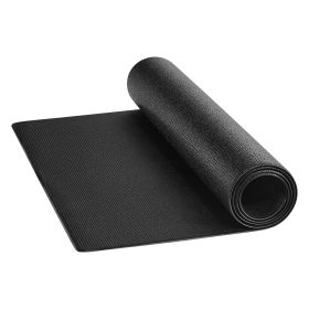Treadmill Mat for Carpet Floor, 23.62" x 51.18" x 0.16" Exercise Equipment Mat for Elliptical and Walking Pad, High Density PVC Floor Protector