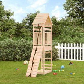 Playhouse Natural Pine Solid Pine Wood Large Durable