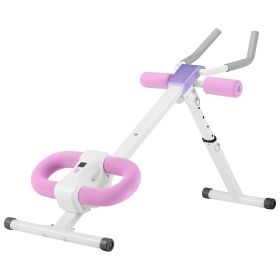 AB Workout Machine, Ab Workout Equipment at Home Gym, Core & Abdominal Trainers for Women, 330 lbs Weight Capacity Strength Training Ab Cruncher