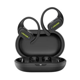 High-quality Bone Conduction Sports Mini TWS True Wireless Bluetooth Headset Similar To Pro Air Earphones (Option: Black)