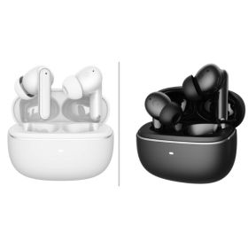 Wireless Bluetooth Noise Reduction In-ear Headphones (Option: Blackandwhite-ENC Noise Cancellation)