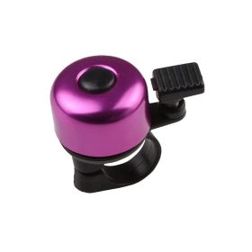 Folding Bike Small Bell Colored Bell Bicycle (Option: Purple)