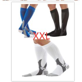Compression Socks For Men&Women Best Graduated Athletic Fit For Running Flight Travel Boost Stamina Circulation&Recovery Socks (Option: Mixcolor 2set-XXL)