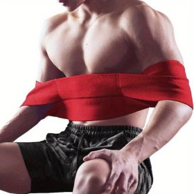 Weightlifting Bench Press Band, Bench Press Band, Push-Up Exercise Bench Press Band, Suitable for Men And Women (Color: Red)