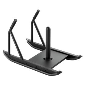 Weight Sled, Steel Power Sled, Fitness Strength Training Sleds for Athletic Exercise Speed Improvement, Workout Fitness Equipment with Handle (default: Default)