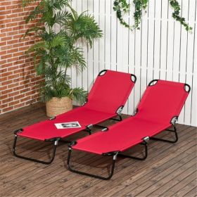 Folding Lounge Chairs / beach chair ( Amazon Shipping)(Prohibited by WalMart) (Color: as picture)