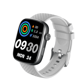 2025 New 1.95" HD Smart Watch for Men & Women - Bluetooth Call Answer/Make, 3ATM Waterproof Fitness Tracker with Heart Rate Sleep Monitor (Color: Gray)