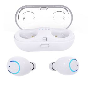 Wireless TWS Stereo Earbuds (Option: White)